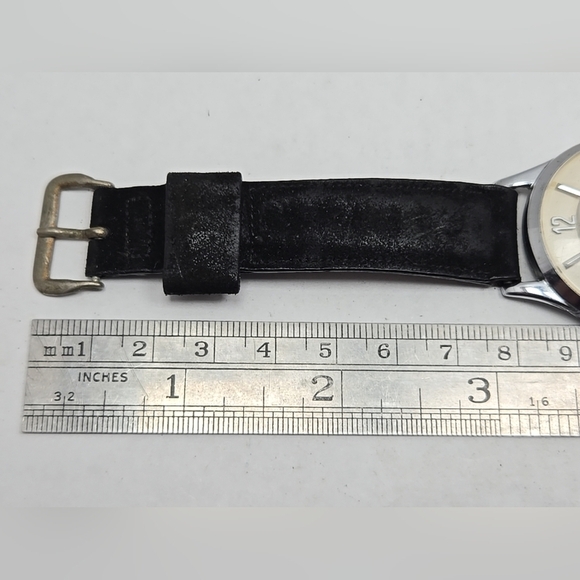 Mens Vintage Polaris Mystery Dial 1960s Manual Wind Watch Runs Read Description - Picture 9 of 16